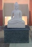 मार्बल बुद्ध मूर्ति