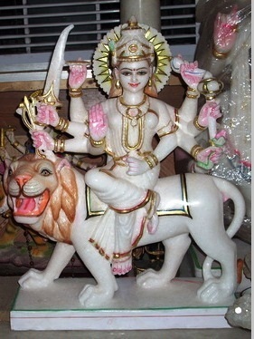मार्बल दुर्गा माता
