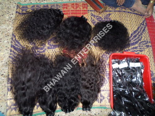 Hair Weaving Extension - Remy Human Hair, 203.2-1016mm Length, Black Wavy Style | Luxurious Soft Texture, Ideal for Dramatic Makeovers