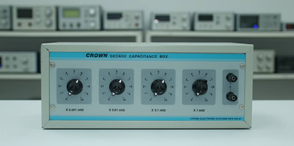 Decade Capacitance Box - Color: Multicolor