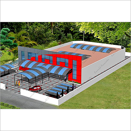 Acp Structural Cladding Work Service Application: Industrial