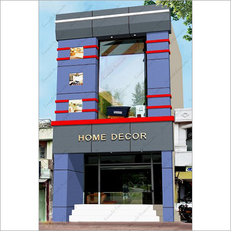Commercial Shop ACP Cladding - ACP Material, Industrial Application, Durable Wall Cladding Solutions