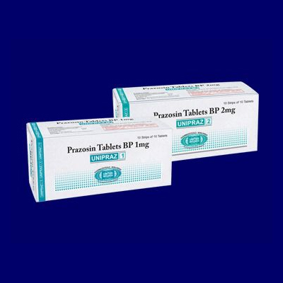 Prazosin Tablets Bp 1 Mg Age Group: Adult