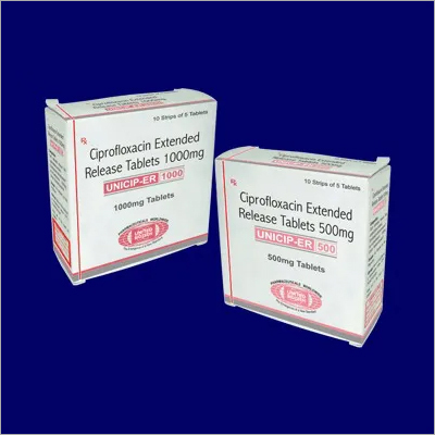 Ciprofloxacin Extended Release Tablets General Medicines