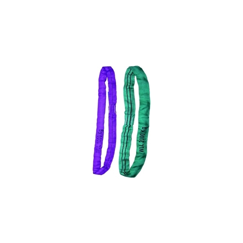 Industrial Round Slings - Characteristics: Shinny
