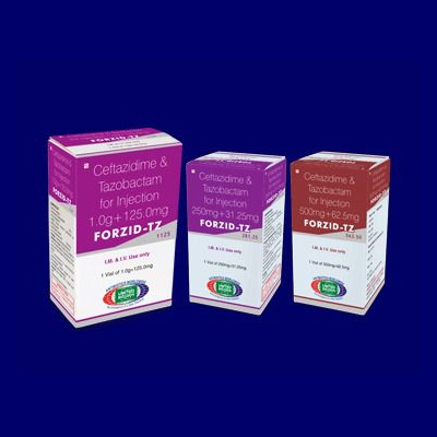 Ceftazidime Tazobactam Injection Age Group: Adult