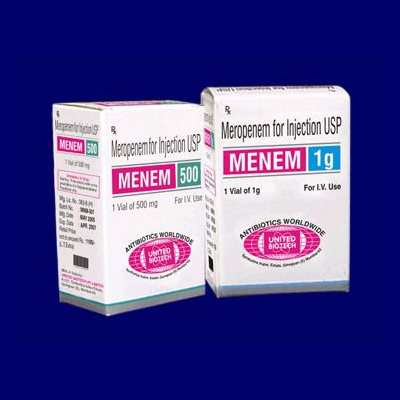 Meropenem for Injection USP 500 mg