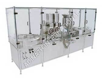 Semi-automatic Double Wheel Powder Filling Machine