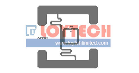 एलिएन H3 चिप्स EPC जनरल2 AZ9634 गीला इनले