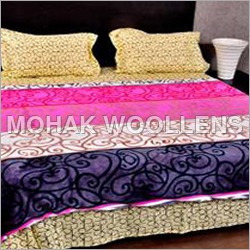 प्रिंटेड पोलर फ़्लीस कंबल