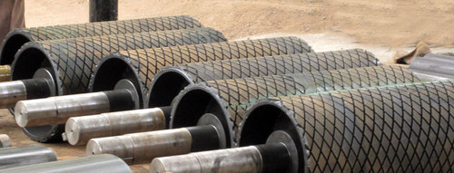 Conveyor Rubber Lagged Pulley
