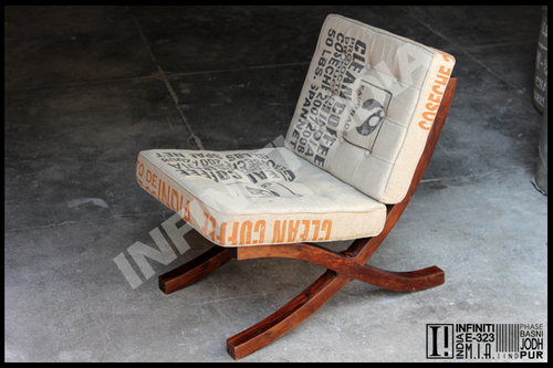 Fabric X Chair