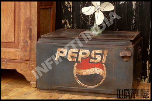 Machine Made Pepsi Storage Box