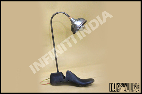 Antique Boot Lamp Indoor Furniture