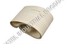 White Perforated Pu Belt