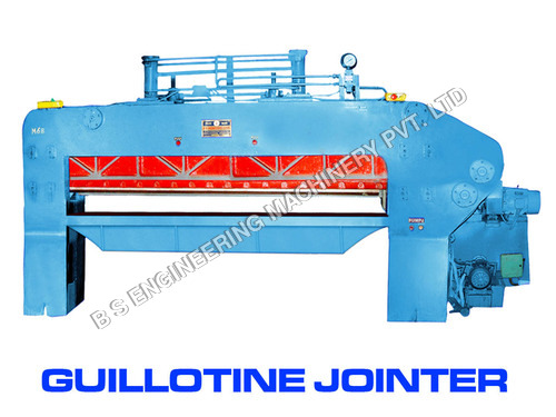 Guillotine Jointer - High Quality Steel, Semi-Automatic Operation, Blue Painted Finish | Robust Design, Less Maintenance, Long Service Life, 1-Year Warranty