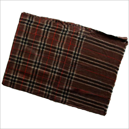 ब्राउन एंड ब्लैक लेडीज़ पश्मीना शॉल