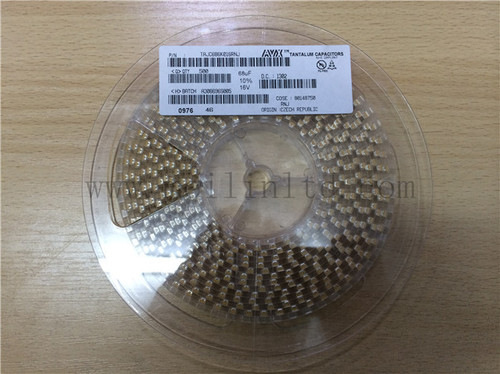 AVX SMD टैंटलम कैपेसिटर TAJC686K016RNJ 68uF 16V केस C 6032