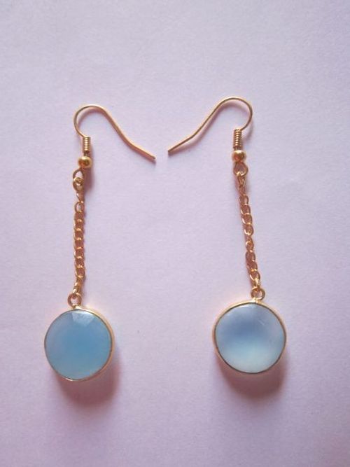 इयररिंग्स चेलेडोनी गोल्ड वर्मील कनेक्टर्स इयररिंग्स पेयर