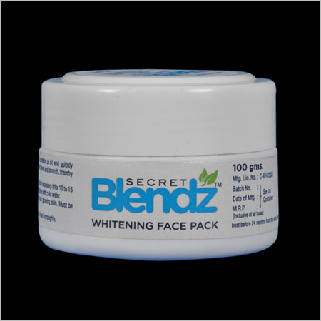 व्हाइटनिंग फेस पैक क्रीम