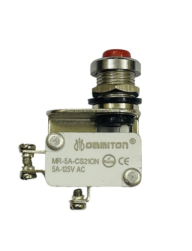 Micro Switch Finger Push - Color: Red