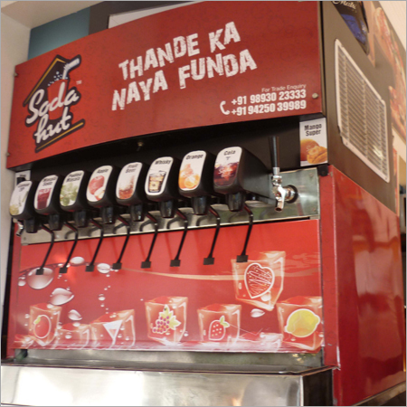 Multi Flavour Soda Dispenser - Stainless Steel, Variable Capacity, 4-20 Flavors | Durable, Compact, Fully Automatic, Fast Cooling, Low Maintenance, Silent Operation