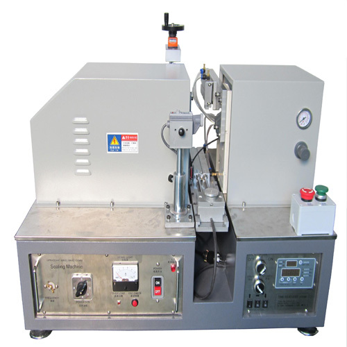दिनांक मुद्रण के साथ नली सील काटने की मशीन