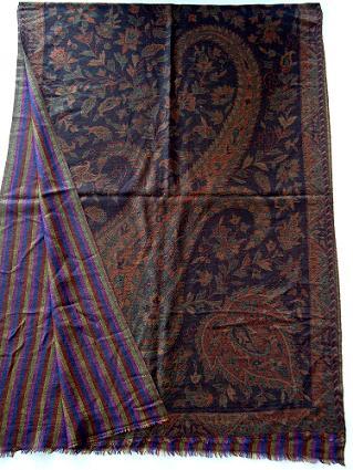 प्रतिवर्ती पश्मीना शॉल