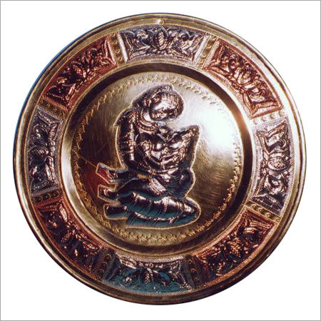 तंजावुर पीतल कलाPlate