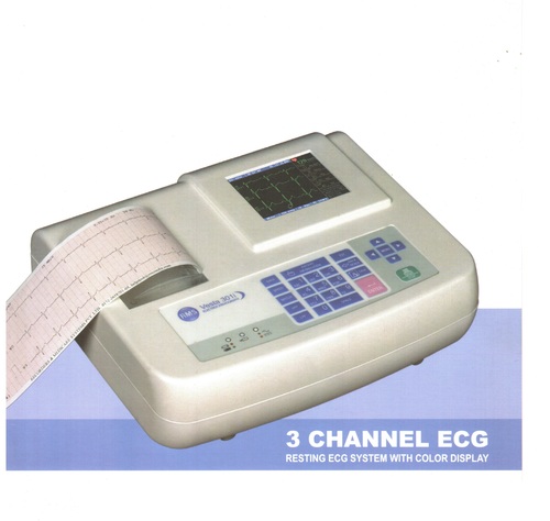 3 Channel ECG Machine