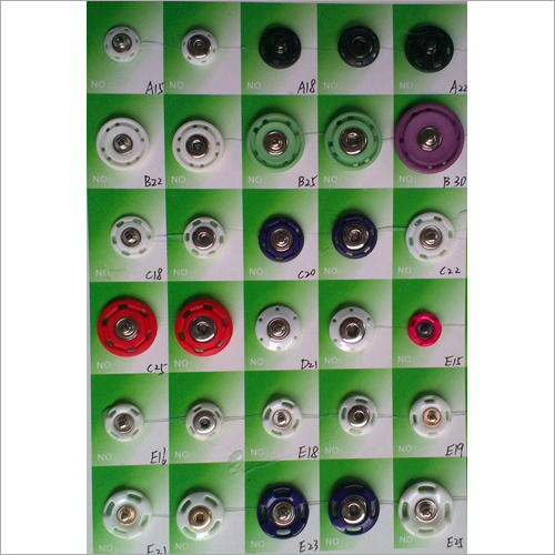 Sew-on Snap Buttons