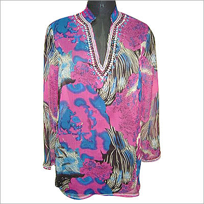 लंबी बाहों वाला बुना हुआ टॉप