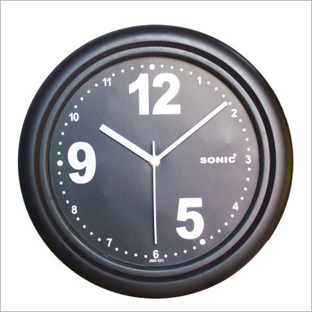 Wall Clocks Black Dial