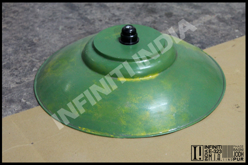 Painted Industrial Lamp Shades