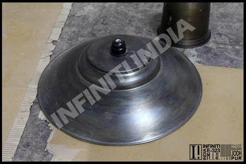 Painted Vintage Industrial Lamp Shades