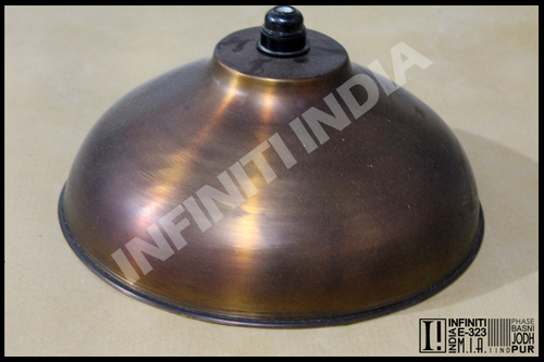 Painted Vintage Industrial Lamp Shades