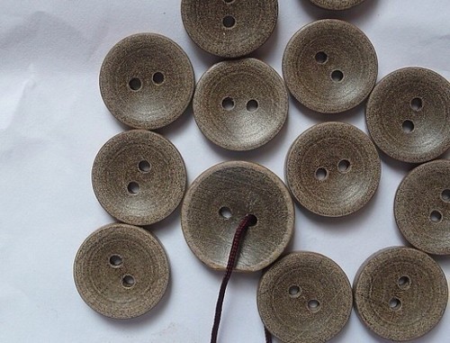 Wooden Button