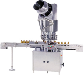 Automatic Six Head ROPP Cap Sealing Machine - Stainless Steel, 1830 mm x 961 mm x 2130 mm, 800 kg | Frequency Speed Control, 60-150 Bottles/Min