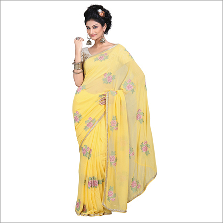 शिफ़ॉन साड़ी