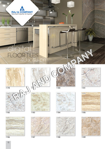 Ivory Floor Tile - 300x300, 400x400, 600x600 MM | Elegant, Stain Resistant, High Compression Strength, Over 500 Design Options