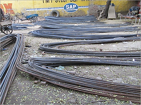 माइल्ड स्टील टीएमटी बार्स