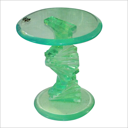 ग्लास डिजाइनर स्टैंड