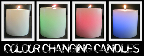 Multi Colour Changing Candles