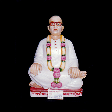 Marble Swami Statue