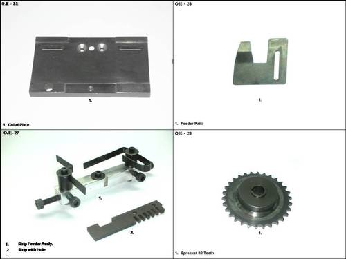 Industrial Powerfull Fatura Polyester Button Making Machine Spare Parts