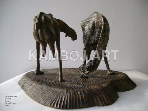 सजावटी कांस्य मूर्तियाँ