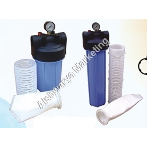 10-20 Ag Filter Assembly - Single Open End Cartridge, Round Shape, 1-15 Kg Weight