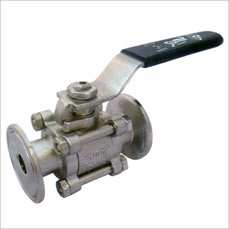 3 Way Ball Valve Flanged