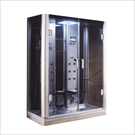 ग्लास क्यूब शावर