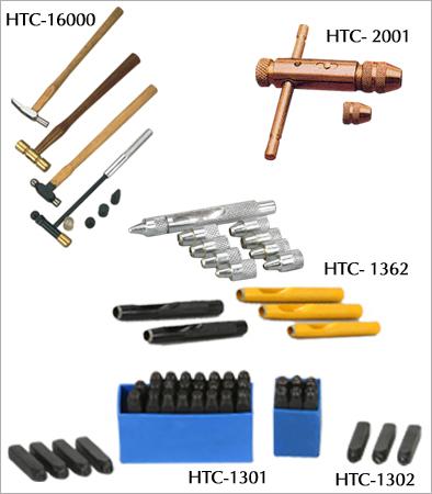 टी-टैप हंटर, मार्किंग और खोखले पंच, हथौड़े